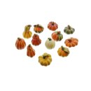 Citrouille en terre cuite, lot de 12