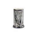 Lampe rund mit Touch, Baum, ca. 24 cm