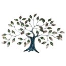 Wall decoration tree with leaves, about 64 cm