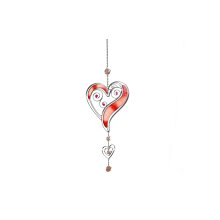 Pendentif Cœur Tiffany - Rose