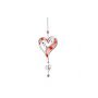 Pendentif Cœur Tiffany - Rose