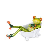 Frosch in Badewanne