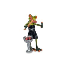 Grenouille avec barbecue - saucisse