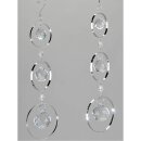 Lot de 2 suspensions avec boules en acrylique, environ 30 cm