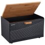 Bread box, approx. 35.5 x 23.5 x 21 cm