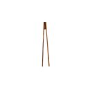 Olive wood barbecue and kitchen tongs I ca. 30 cm