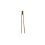 Olive wood barbecue and kitchen tongs I ca. 30 cm
