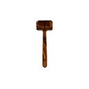 Olive wood meat mallet carving beater I double sided I 25 cm