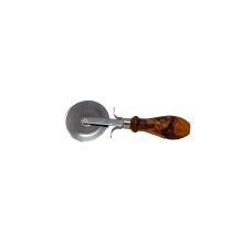 Olive wood pizza cutter pizza roller