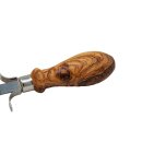 Olive wood pizza cutter pizza roller