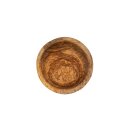 Round cereal bowl decorative olive wood approx 15 cm