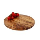Olive wood pizza board round about 29 cm