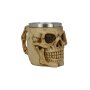 Tasse en acier inoxydable Tête de mort complète