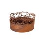 Decoratieve ringrank met voet, ca. 25 x 13 cm
