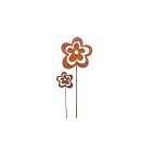 Flower to turn, approx. 20 x 20 cm, rod approx. 60 cm