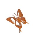 Butterfly pin, approx. 12 x 12 cm, rod approx. 40 cm