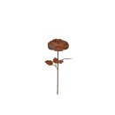 Rose für Teelichter, Gartenstecker, ca. 85 cm