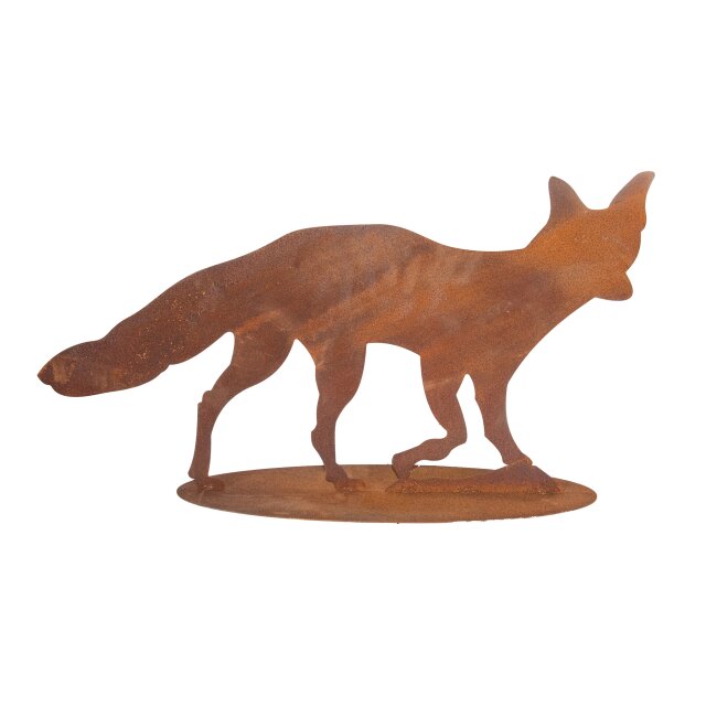 Fuchs auf Platte, ca. 70 x 37 cm