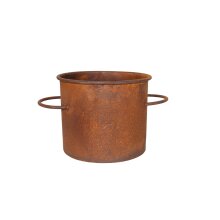 Decorative pot for planting, approx. 23 x 19 cm