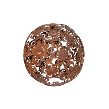 Flower ball I Ø ca. 40 cm I rust