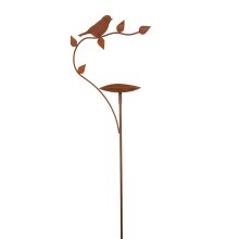 Rankstab "Vogeltränke", ca. 40 x 25 cm, Stab ca. 120 cm