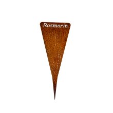 Urteklistermærke "Rosmarin", ca. 8 x 20 cm