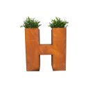 Buchstaben-Set "Home", BHT je Buchstabe ca. 39-56 / 50 / 20 cm