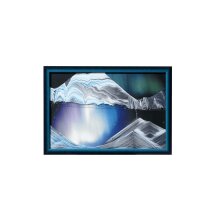Sandbillede - Aurora Borealis, lille, ca. 33 x 22 x 1,8 cm
