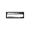 Tableau de sable - Triple X black, env. 41,5 x 14,5 x 4 cm