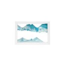 Tableau de sable - Horizon Iceberg, env. 21 x 14 x 3,2 cm