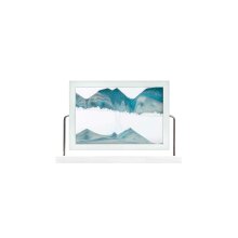 Sand painting - Window Iceberg, approx. 33 x 21.5 x 6 cm