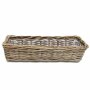 Pflanzkasten Rattan, groß, ca. 60 x 16 x 15 cm