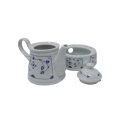 Teekanne, Stövchen Set, Indisch Blau, ca. 0,4 l