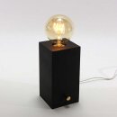 Table lamp Edison with dimmer, about 20 cm