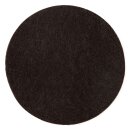 Felt coaster, brown, approx. Ø 10 cm