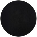 Placemat, cream-melange of felt, about 35 cm black