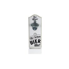 Wall bottle opener "Oh! Already beer clock"