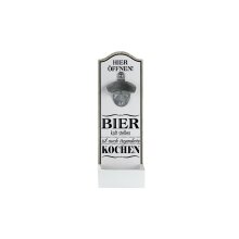 Wand-Flaschenöffner "Bier kaltstellen ist auch irgendwie Kochen"