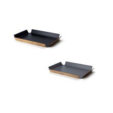 Tray, approx. 49 x 35 x 3.6 cm