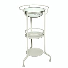 Waskom met standaard, ca. 85 x 44 x 38 cm