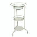 Waskom met standaard, ca. 85 x 44 x 38 cm