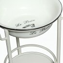 Waskom met standaard, ca. 85 x 44 x 38 cm