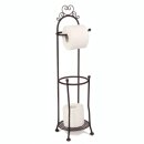 Toiletrulleholder, antikbrun, ca. 70 x 22 x 18 cm
