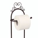 Toiletrulleholder, antikbrun, ca. 70 x 22 x 18 cm