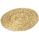 Coaster, round, water hyacinth