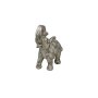 Staande olifant, zilver, ca. 38,5 cm