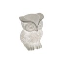 Porzellan Lampe Eule, ca. 25 cm