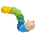 Gelede dier buigworm blauw-groen-geel