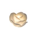 LED candle, rose white, about 11 cm