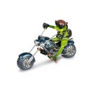 Frog biker, about 22 cm